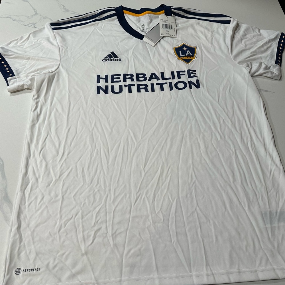 Los Angeles Galaxy Adidas MLS Men’s Jersey (XL) Retails For $90